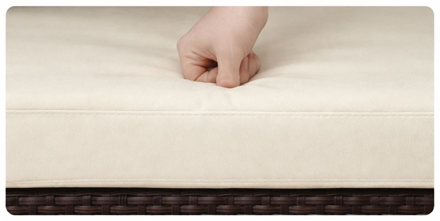 מערכת ישיבה פינתית לחצר דגם SANTA MONICA צבע שחור במכירה מוקדמת 45 ימי עסקים