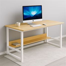 שולחן מחשב אלגנטי MORGAN ברוחב 100 ס"מ מתצוגה ועודפים Americanstyle