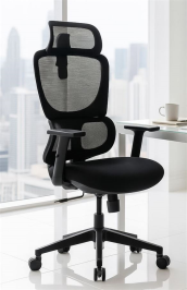 כסא מנהלים עם כרית תמיכה וידיות מתכווננות דגם XP-10 מתצוגה ועודפים Americanstyle