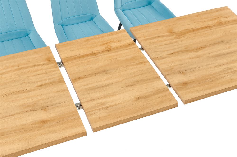 שולחן אוכל נפתח לאורך 2.2 מטרים דגם BASTILLE מתצוגה ועודפים