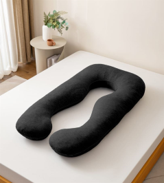 כרית הריון ויסקו מפנקת מבית B.k.import צבע אפור כהה Americanstyle