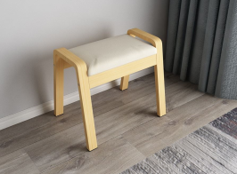 שרפרף לשידת איפור דגם MARK מתצוגה ועודפים Americanstyle