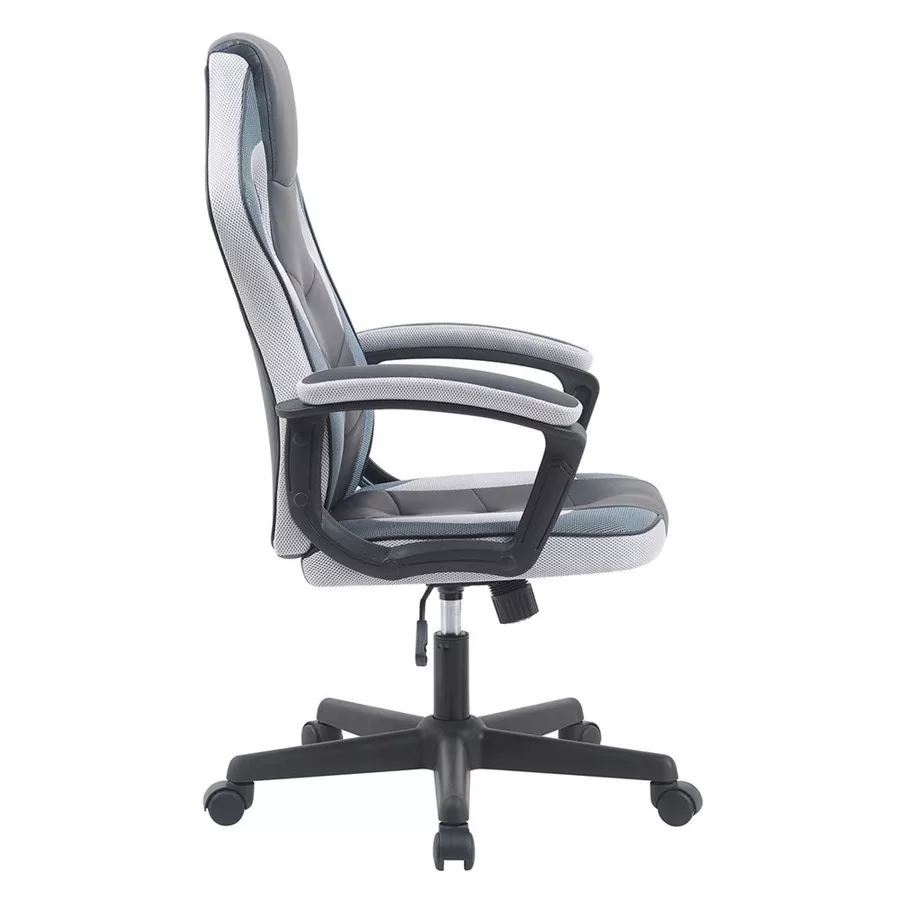 כסא גיימינג דגם Gamer צבע שחור אפור מתצוגה ועודפים