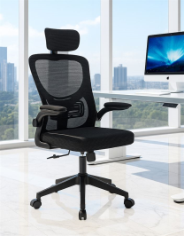 כסא מנהלים עם ידיות מתכווננות ומשענת ראש דגם XP-32 צבע שחור במכירה מוקדמת 21 ימי עסקים Americanstyle