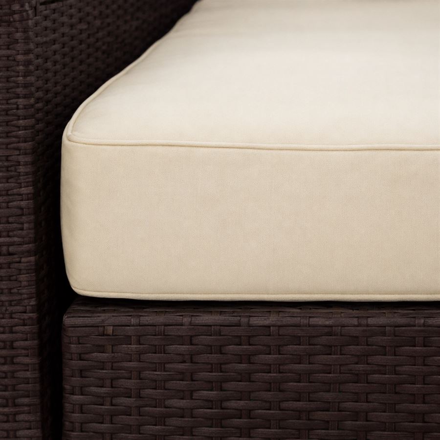 מערכת ישיבה פינתית לחצר דגם SANTA MONICA צבע חום במכירה מוקדמת 45 ימי עסקים