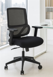 כסא מנהלים עם כרית תמיכה וידיות מתכווננות דגם XP-9 מתצוגה ועודפים Americanstyle