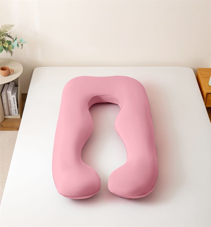 כרית הריון ויסקו מפנקת מבית B.k.import צבע ורוד