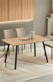 שולחן אוכל מודרני דגם Henry מתאים ל-6 סועדים מתצוגה ועודפים Americanstyle