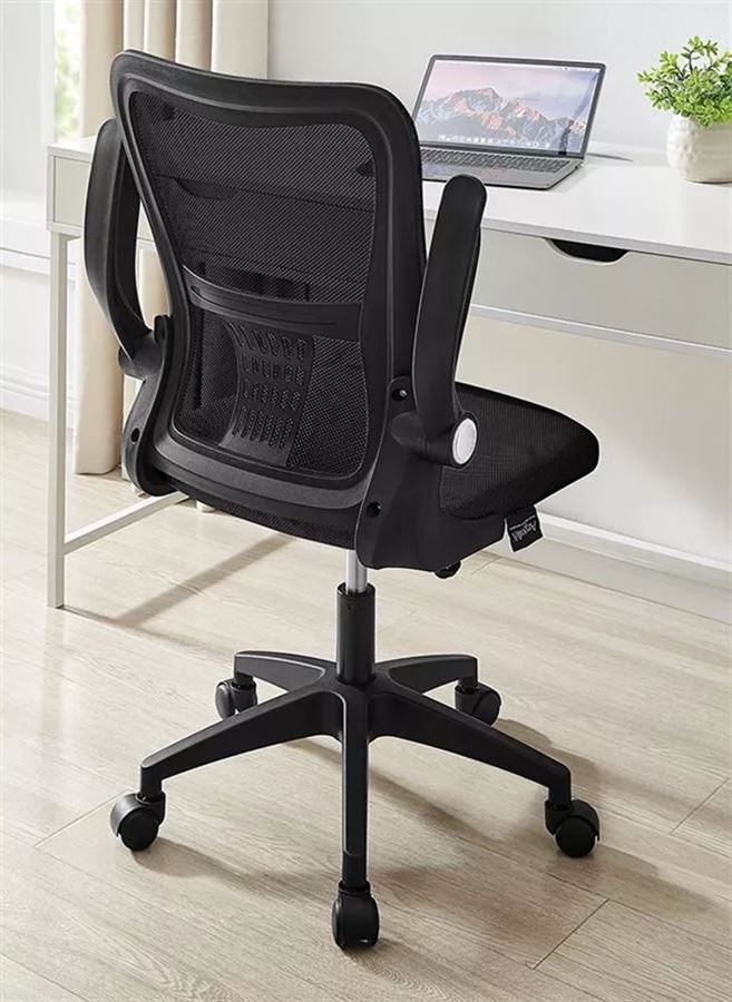 כסא מחשב עם ידיות מתכווננות דגם XP-12 צבע שחור מתצוגה ***מורכב לאיסוף עצמי בלבד