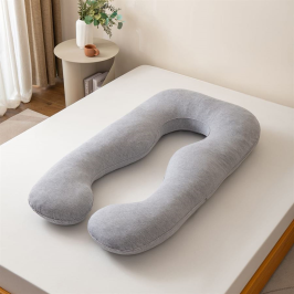 כרית הריון ויסקו מפנקת מבית B.k.import צבע אפור Americanstyle