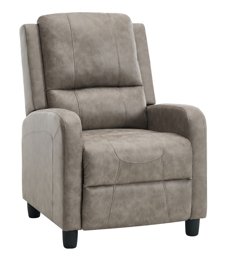 כורסת טלוויזיה עם ריקליינר דגם Henry צבע בז' מתצוגה ועודפים